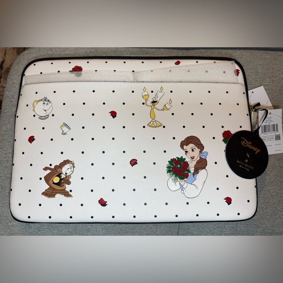 Kate Spade x Disney Beauty and the Beast Laptop Sleeve - Picture 7 of 8